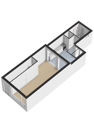 Floorplan - Anjelierstraat 10, 3551 AP Utrecht